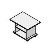 Coffee table. Set of furniture "Gamma"