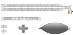 Respiratory devices for joint use with anaesthetic and resuscitation equipment, version: a