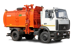 Garbage truck KO-440-4M, type KO-440-4M, basic chassis: MAZ-4381N2, MAZ-4381C0
