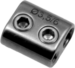 Parallel Connector Ø6/3,5 mm, article no. 839.136.