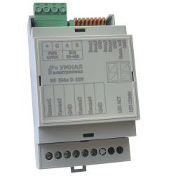 SE 5i4o 0-10V Module with 4 analogue outputs 0-10V