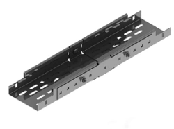 Tray horizontal variable ONL 000x000 HL, with overall dimensions from 100x40 mm to 600x200 mm, with metal thickness from 1,0 mm