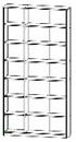 Wardrobe for linen, Art. Linen cupboard SHKD linen-01