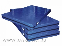 Gymnastics mat, tent 1x2x0,1m, Art. No. M74T