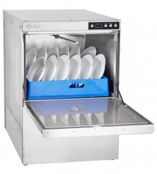 Electric kitchen dishwashing machine with capacity of 500 pieces of plates per hour type MPK-500F-01-230