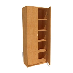 Closed cupboard for documents