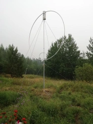 Small-size short-wave antenna-feeder "MRV-3.2" - ship antenna