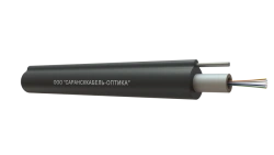 Fibre-optic cable for suspension on the supports of overhead communication lines, poles of city lighting, between buildings of O