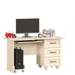 Alexandria LD.510050.000 Table (Leather Lento/Rustica)
