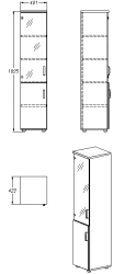 Wardrobe (series 406.40.183)