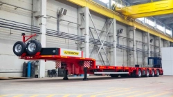 Specialised semi-trailer 98524 in modifications 985241, 985242, 985243, 985244, 985245, 985246 metal version