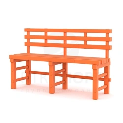 Plastic bench