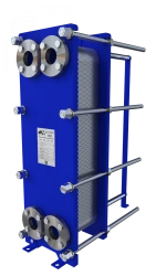 Heat exchanger plate heat exchanger collapsible semi-welded WARM ASW