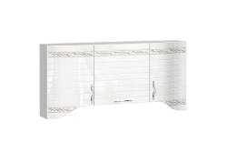 Anastasia Type 3 830 front (White, with straight routing and pattern, handle included )