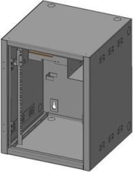 Reinforced wall-mounted distribution cabinet SHRNu-12U-600-12