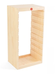 Play shelving unit 930x460 / Igroteca storage system