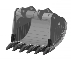 Heavy duty rock bucket RD-270.29(15).XS252.HEHY-X1