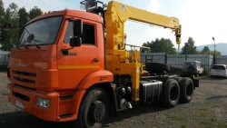 Truck tractor unit with CMU 6377W1 on chassis Kamaz 65115-A5, Kamaz 65115-50, Kamaz 65115-RR, Kamaz 65115-RS.