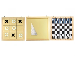 Set of wall logic games