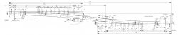 Single ramp of type P65 grade 1/11 on reinforced concrete beams of the project 2799.00.000-14