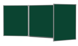 3-part magnetic chalkboard BOARDSYS