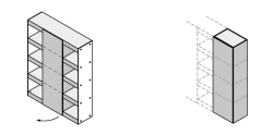 Wardrobe. Glass.Go" furniture set