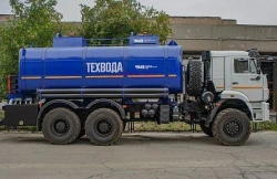 Tank truck (AC) (service water, drain cleaning machine) 7074X0-60 on chassis KAMAZ 6522-53 (-RT)