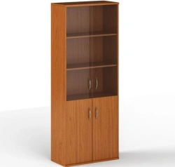 Cupboard with glass