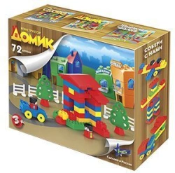 House" construction set (72 pieces)