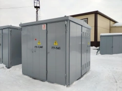 Complete transformer substation