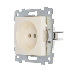 "MARIA" Single socket mechanism concealed installation. PC16-444 colour "ivory"
