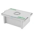 Polymeric (polystyrene) container for disinfection and pre-sterilisation treatment of medical devices EDPO-10-01 TU