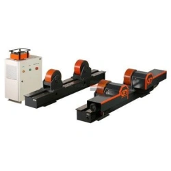 Support roller rotator with stepped adjustment OVRS-200 UZ complete with cabinet and control panel