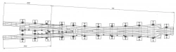 Cross-arm type P65 of type 1/9 of project H02.001.0040.00-01