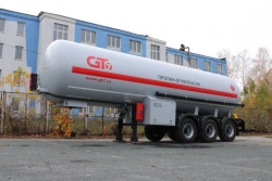 Semi-trailer-tanker PTCT-3, type P3, modification 96833-0000010-02 (without pump). Axial unit AGOS-3-GT7-00.00.000-01 or 331276: