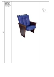 Armchair with metal frame, brand "Baron", size: 600×590/680×1000, seat cushion thickness 140 mm