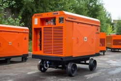 Mine air-compressor station ZIF-SHV 7,5/0,7 (ARM18-45), (660; 380 V, on skids)