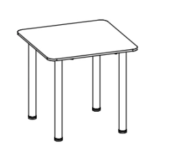 Exhibition table (Trade mark Alliance-S)