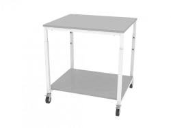Adjustable underframe table for equipment 700x600x640_800mm (WxHxH_800mm)
