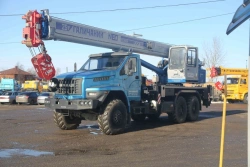 Truck crane ??-55713-3L-1 and its modifications (using the cab ??-55713.52.100-6 and its modifications) (special, av