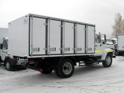 Trucks with diesel engine type 47120, modification 47120B on the basis of GAZ chassis, type 3308, modification 33086