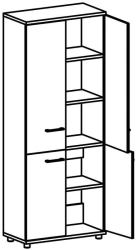 Filing cabinet 8104 Series "Galant"