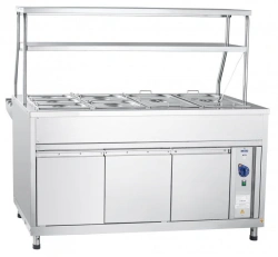 Electric kitchen marmite EMK-70KM-01 with heated shelf (Kashir.)