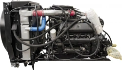 Motor unit system 142.05.04.000, which is a part of self-propelled combine harvester RSM-142 "ACROS": "ACROS-550".