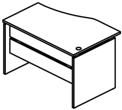 Ergonomic desk 8017 p/l Galant Series