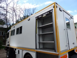 Emergency rescue vehicle for mine rescue units without CMU, type 6YN31, modification 6Y211E on URAL chassis-.