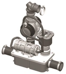 Vacuum interface valve KVI-2-V
