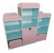Shelving unit for children "Thumbelina" art.S.06.51