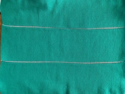1x1 stretch knitted fabric for collars