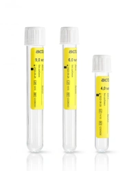 Acti-Fine® vacuum tubes for urine sample collection without additives, size 13×75 mm, volume: 4.0 ml